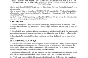 Thông tư liên tịch  68/2005/TTLT-BQP-BCA hướng dẫn mẫu dấu, khắc dấu, quản lý sử dụng con dấu xã hội