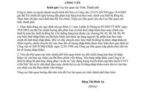 Công văn 2150/TCHQ-GSQL phân loại thiết bị đồng bộ