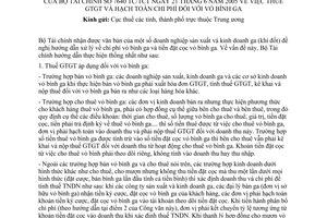 Công văn 7640/TC/TCT thuế giá trị gia tăng và hạch toán chi phí vỏ bình ga