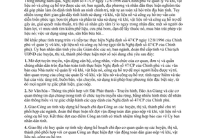 Chỉ thị 18/2005/CT-UBND giao nộp vũ khí vật liệu nổ An Giang