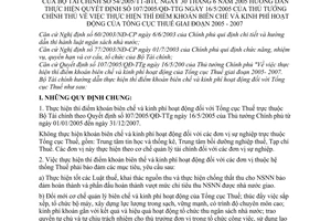 Thông tư 54/2005/TT-BTC hướng dẫn thực hiện Quyết định 107/2005/QĐ-TTg thực hiện thí điểm khoán biên chế kinh phí hoạt động Tổng cục Thuế 2005-2007