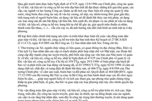 Chỉ thị 08/2005/CT-UBND vận động toàn dân giao nộp vũ khí vật liệu nổ và công cụ hỗ trợ Sóc Trăng