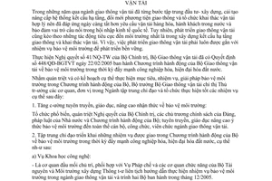 Chỉ thị 09/2005/CT-BGTVT tăng cường công tác bảo vệ môi trường ngành giao thông vận tải