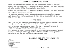 Quyết định 46/2005/QĐ-UBND Quy định chức năng nhiệm vụ quyền hạn cơ cấu tổ chức