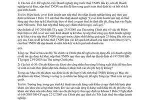 Công văn 2113TCT/PCCS trả lời Cục thuế tỉnh Khánh Hoà về thuế thu nhập doanh nghiệp