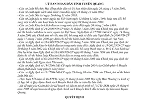 Quyết định 56/2005/QĐ-UBND  chính sách khuyến khích đầu tư