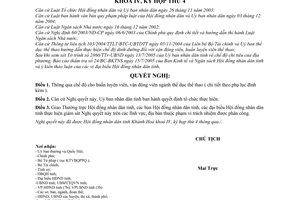 Nghị quyết 21/2005/NQ-HĐND chế độ huấn luyện viên vận động viên