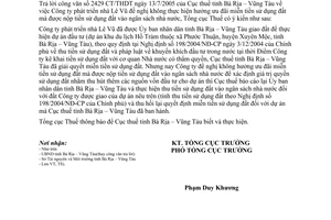 Công văn 2862/TCT-TS Công ty phát triển nhà Lê Vũ đề nghị không hưởng ưu đãi miễn tiền sử dụng đất mà được nộp tiền sử dụng đất vào ngân sách nhà nước