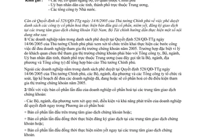 Công văn 10738/BTC-TCDN triển khai thực hiện QĐ 528/QĐ-TTg