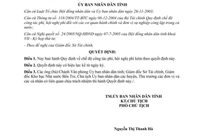 Quyết định 2549/2005/QĐ-UBND chế độ công tác phí hội nghị phí Bến Tre