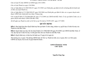 Quyết định 104/2005/QĐ-UB chức năng nhiệm vụ quyền hạn cơ cấu Thanh tra Bắc Ninh