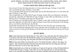 Quyết định 74/2005/QĐ-UBND bồi thường,bồi thường, hỗ trợ tái định cư