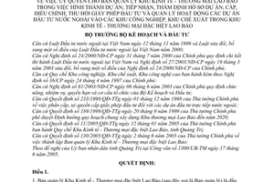 quyết định 812/2005/QĐ-BKH Ủy quyền BQL khu kinh tế TM Lao Bảo lập dự án nhận thẩm định hồ sơ cấp điều chỉnh thu giấy phép đầu tư nước ngoài quản lý