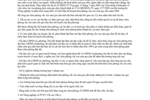 Chỉ thị 19/2005/CT-UB tiêm phòng vắc xin cúm gia cầm Bến Tre