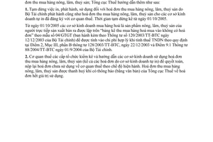 Công Văn 3155/TCT-PCCS hướng dẫn thực hiện Công văn 10375/BTC-TCT