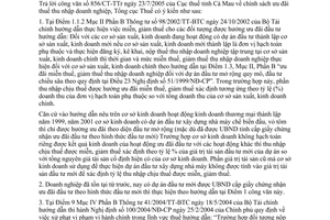 Công văn 3258/TCT-PCCS chính sách ưu đãi thuế thu nhập doanh nghiệp