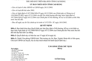 Quyết định 2173/2005/QĐ-UBND Quy định bồi thường hỗ trợ tái định cư