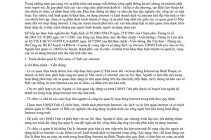 Chỉ thị 06/2005/CT-UBND quản lý khai thác sử dụng kinh doanh dịch vụ internet công cộng Bình Thuận