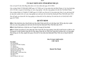 Quyết định 61/2005/QĐ-UBND hỗ trợ di dời sản xuất nước đá Phan Thiết đến 2010 Bình Thuận