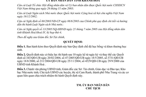 Quyết định 83/2005/QĐ-UBND chế độ học bổng khen thưởng học sinh Khánh Hòa