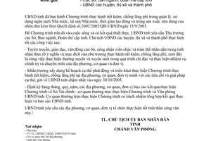 Công văn 2963/UBND-TH triển khai thực hiện Chương trình thực hành tiết kiệm, chống lãng phí trong quản lý, sử dụng ngân sách nhà nướcc