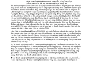 Công văn 5117/TM-TTTN phục vụ tết Bính Tuất 2006