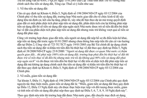 Công văn 3448/TCT-TS vướng mắc chính sách thu tiền sử dụng đất