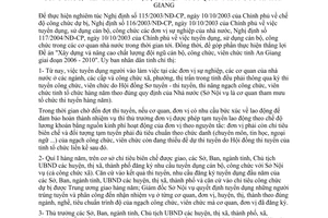 Chỉ thị 21/2005/CT-UBND tuyển dụng, đào tạo, bồi dưỡng, sử dụng, quản lý