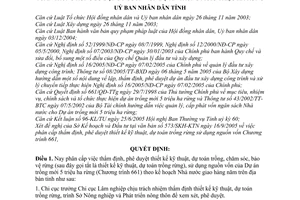 Quyết định 95/2005/QĐ-UBND phân cấp thẩm định, phê duyệt hồ sơ thiết kế kỹ thuật