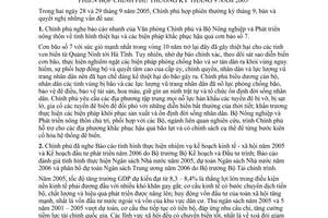 Nghị quyết 11/2005/NQ-CP phiên họp Chính phủ thường kỳ tháng 9 năm 2005