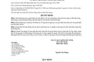 Quyết định 51/2005/QĐ-UBND xử lý công trình xây dựng đất trong hành lang an toàn đường bộ Tiền Giang