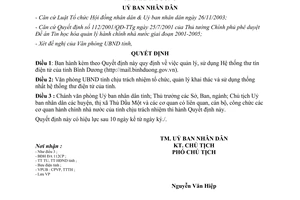 Quyết định 228/2005/QĐ-UBND quy định quản lý sử dụng hệ thống thư tín điện tử