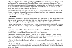 Chỉ thị 15/2005/CT-UBND Tổng điều tra khảo sát đánh giá đội ngũ cán bộ công chức hành chính Điện Biên