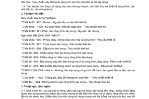 Tiêu chuẩn xây dựng Việt Nam TCXDVN 353:2005 về nhà ở liên kế - tiêu chuẩn thiết kế do Bộ Xây dựng ban hành