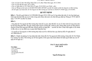 Quyết định 239/2005/QĐ-UBND thu hồi Quyết định 14/1998/QĐ-UB  quy trình nộp tiền thuê đất