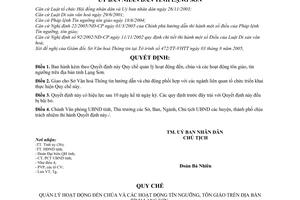 Quyết định 31/2005/QĐ-UBND Quy chế quản lý hoạt động đền, chùa