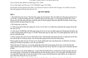 Quyết định 726/QĐ-UBND năm 2005 chế độ quản lý sử dụng khoản thu khai thác