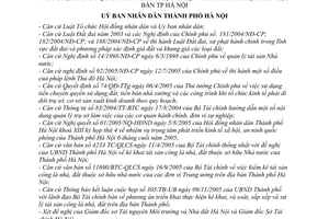 Quyết định 196/2005/QĐ-UB  kê khai xử lý tài sản công  đất  sở hữu nhà nước tại các cơ quan hành chính sự nghiệp