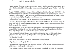 Công văn 4414/TCT-DNK chính sách thuế hoạt động mua, bán doanh nghiệp