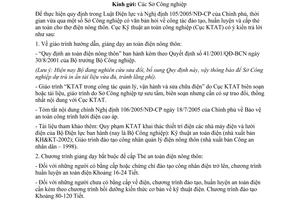 Công văn 488/KTAT-ATĐ  đào tạo và cấp thẻ an toàn điện nông thôn