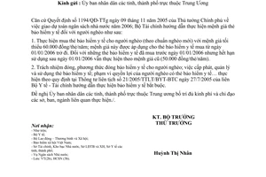 Công văn 16208/BTC-HCSN mệnh giá thẻ BHYT người nghèo.