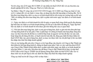 Công văn 4688/TCT-PCCS khấu trừ thuế GTGT hóa đơn của doanh nghiệp đã bỏ trốn