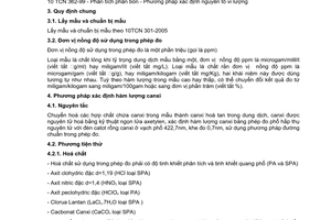 Tiêu chuẩn ngành 10 TCN 657:2005 về phân bón - Phương pháp xác định canxi tổng số bằng phép đo phổ hấp thụ nguyên tử do Bộ Nông nghiệp và Phát triển nông thôn ban hành