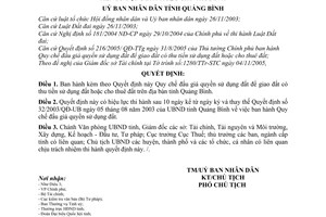 Quyết định 61/2005/QĐ-UBND Quy chế đấu giá quyền sử dụng đất để giao đất
