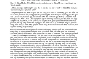 Nghị quyết 16/2005/NQ-CP phiên họp Chính phủ thường kỳ tháng 11 năm 2005