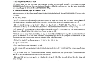 Thông tư liên tịch 34/2005/TTLT-BLĐTBXH-BTC-BKHĐT  cơ chế quản lý, điều hành vốn cho vay của Quỹ quốc gia về việc làm