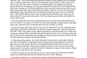 Chỉ thị 18/2005/CT-UBND tăng cường thực hiện công tác phòng cháy chữa cháy rừng Điện Biên