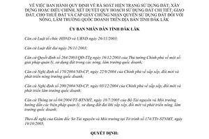 Quyết định 64/2005/QĐ-UBND Quy định rà soát hiện trạng sử dụng đất