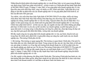 Chỉ thị 40/2005/CT-TTg tiếp tục đẩy mạnh công tác trợ giúp phát triển doanh nghiệp nhỏ vừa