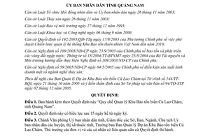 Quyết định 88/2005/QĐ-UBND quản lý Khu bảo tồn biển Cù Lao Chàm Quảng Nam